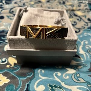 Michael Kors gold bangle bracelet